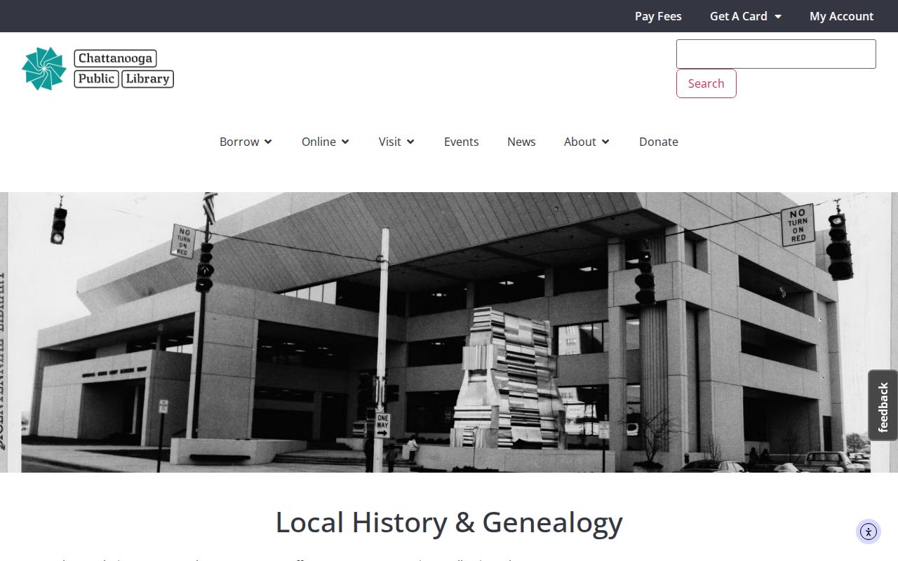 Chattanooga city directory research at the Local History and Genealogy collection